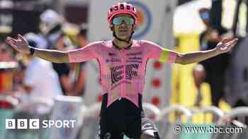 Carapaz earns first Tour win on stage 17