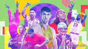 ESPN's top 100 professional athletes of the 21st century: Unveiling 1-25