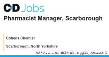 Cohens Chemist: Pharmacist Manager, Scarborough