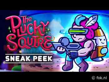 The Plucky Squire-trailer toont jetpack-platforming