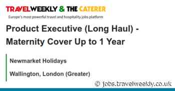 Newmarket Holidays: Product Executive (Long Haul) - Maternity Cover Up to 1 Year