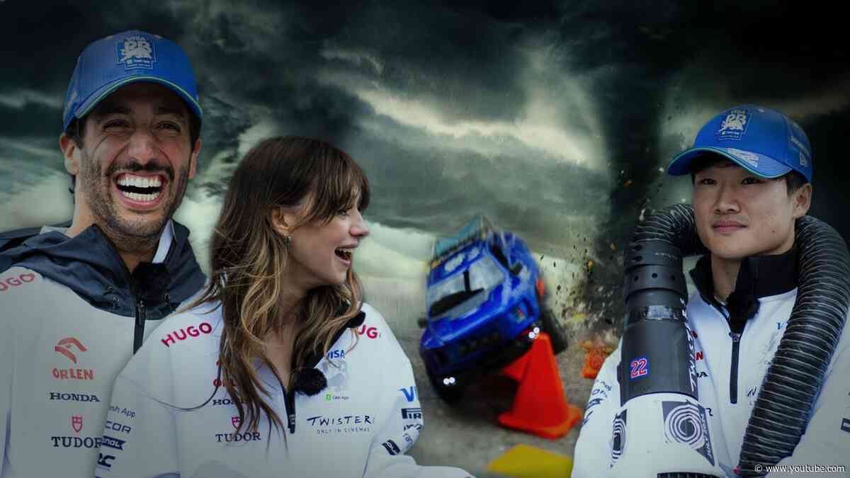 RC Cars and Storm Chasing with Daisy Edgar-Jones, Glen Powell and Anthony Ramos🌪️