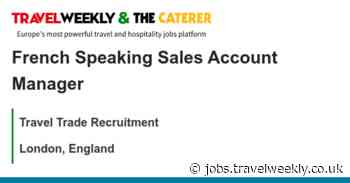 Travel Trade Recruitment: French Speaking Sales Account Manager