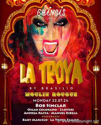 Club Chinois Ibiza hosts “La Troya” with Bob Sinclar, Oscar Colorado & many more!