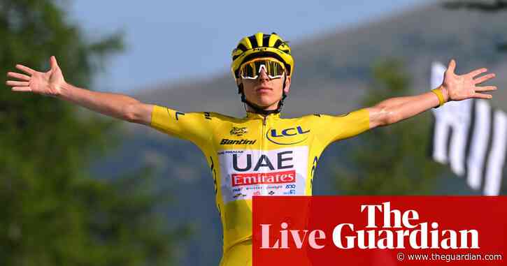 Tour de France 2024: Pogacar set for glory after winning again on stage 20 – as it happened