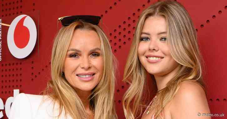 Amanda Holden reveals teen daughter was rushed to hospital with life-threatening illness