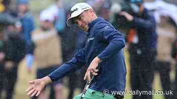 Justin Thomas hails the Troon monsoon as Open rain check puts former world number one in reach of the Claret Jug