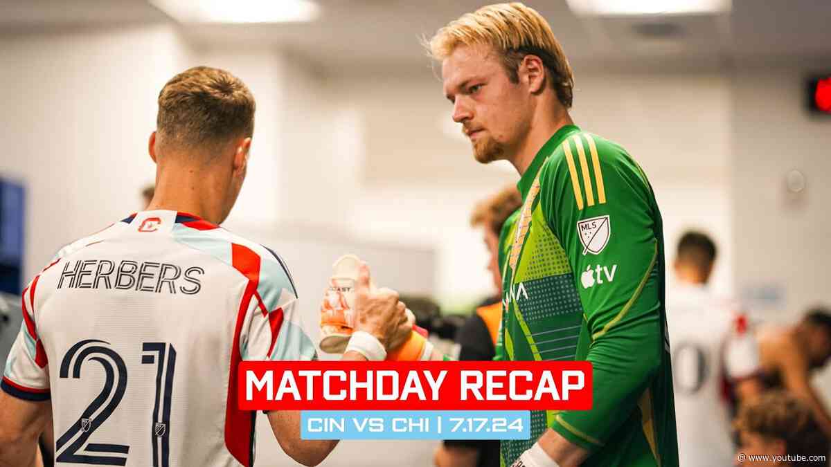 Match Recap | Cincinnati FC vs. Chicago Fire FC