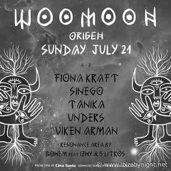 Woomoon at Cova Santa Ibiza, with Fiona Kraft, Sinego, Tanika & more!
