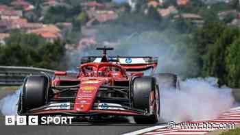 Norris tops Hungarian GP practice as Leclerc crashes