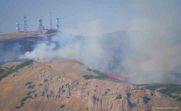 Ensign Peak wildfire zero percent contained on Sunday morning