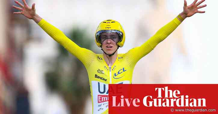 Tour de France 2024: Pogacar wins final stage to seal overall victory – as it happened
