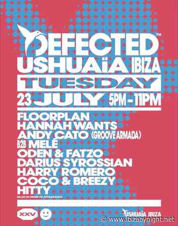 Defected at Ushuaïa Ibiza presents: Hannah Wants, Darius Syrossian, Harry Romero & many more!