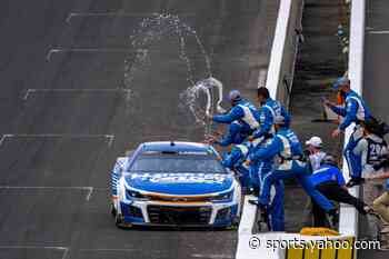 Kyle Larson outlasts two overtimes to capture Brickyard 400 win, promises Indy 500 return