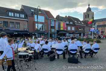 Muziek op de Markt tijdens nationale feestdag