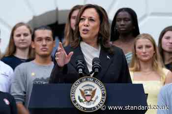 Kamala Harris makes first speech since Joe Biden withdrew from US election race as endorsements grow
