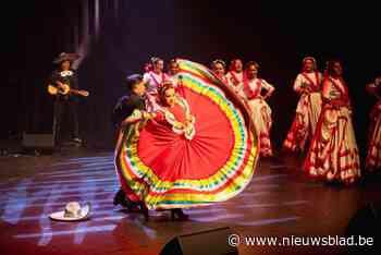 Internationale groepen treden op tijdens Werelddansfestival