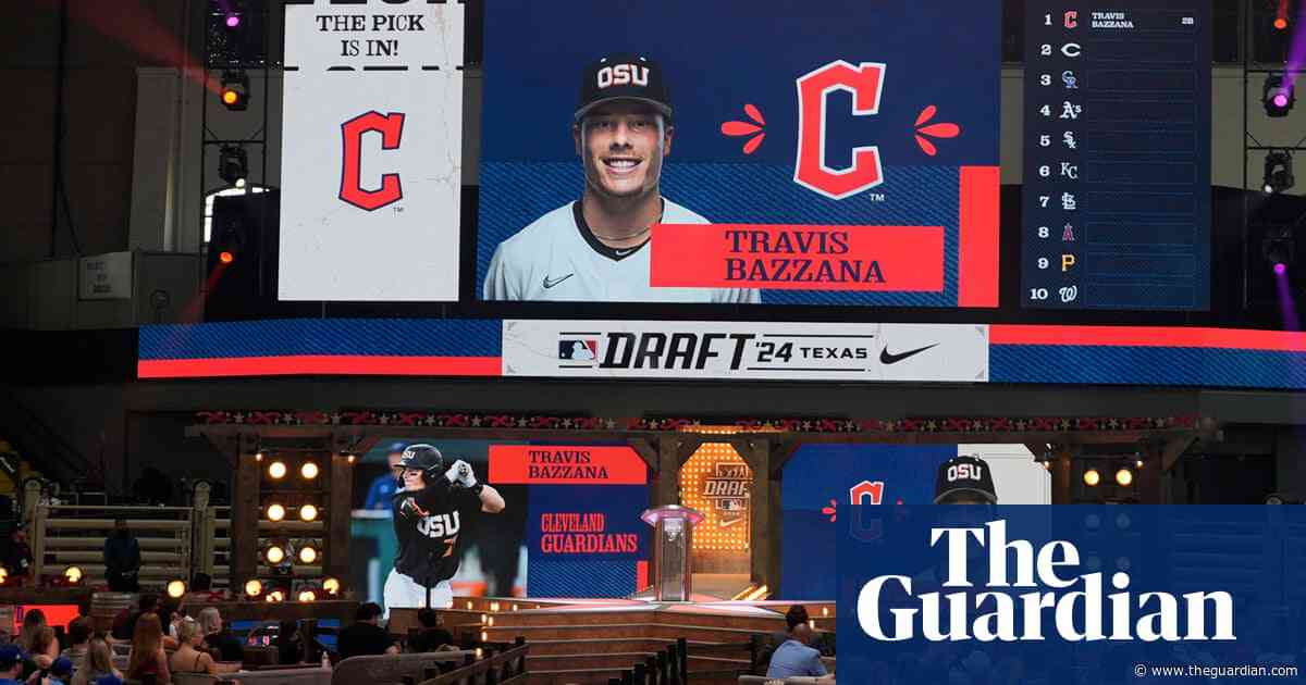 Australian Travis Bazzana selected No 1 by Cleveland Guardians in MLB draft