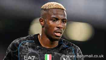 PSG 'dealt major blow in their pursuit of Victor Osimhen after refusing to pay his £113m release clause'... as the Napoli star 'remains open' to Saudi Pro League move
