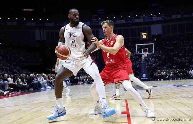 USA get past Germany as LeBron plays closer