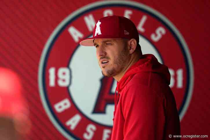 Angels’ Mike Trout removed from rehab game with knee soreness
