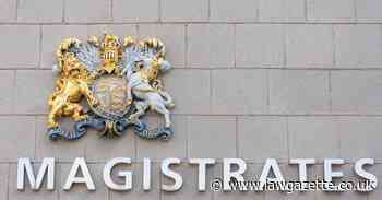 Formal advice for magistrate who raised his voice at court staff over chair