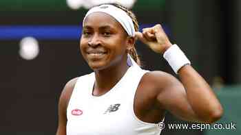 Gauff named USA female flag-bearer for Games