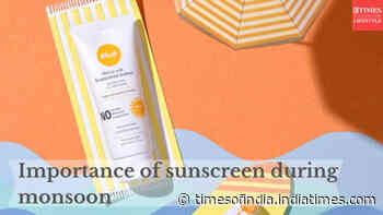 Importance of sunscreen during monsoon