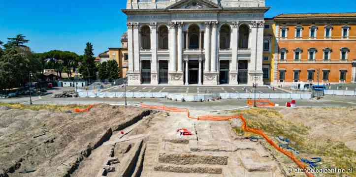 Oud pauselijk paleis opgegraven in Rome