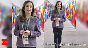 Nita Ambani stuns in Chanel at IOC meeting