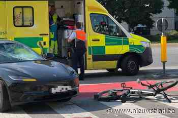 Fietser zwaargewond na aanrijding in Diepenbeek