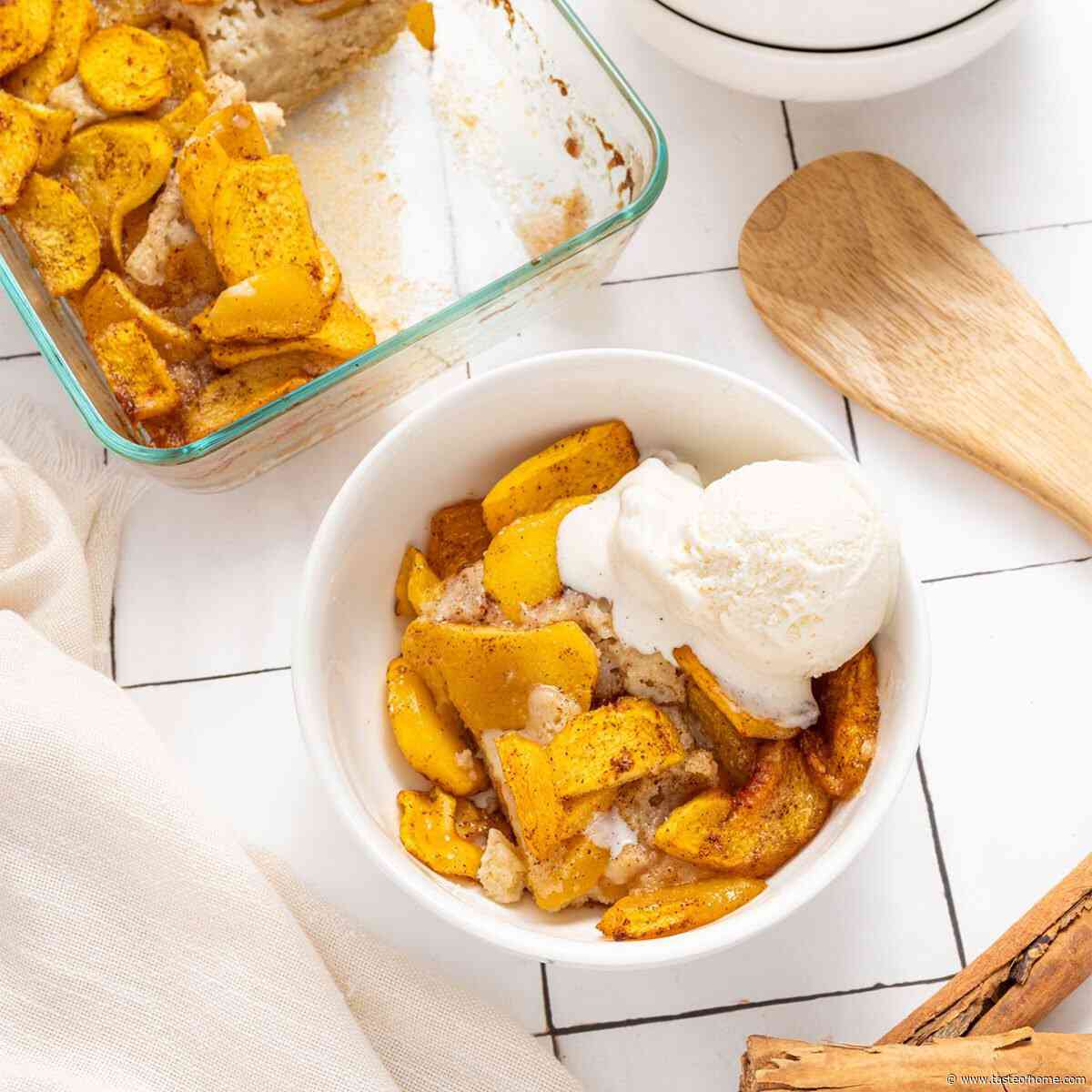 Vegan Peach Cobbler