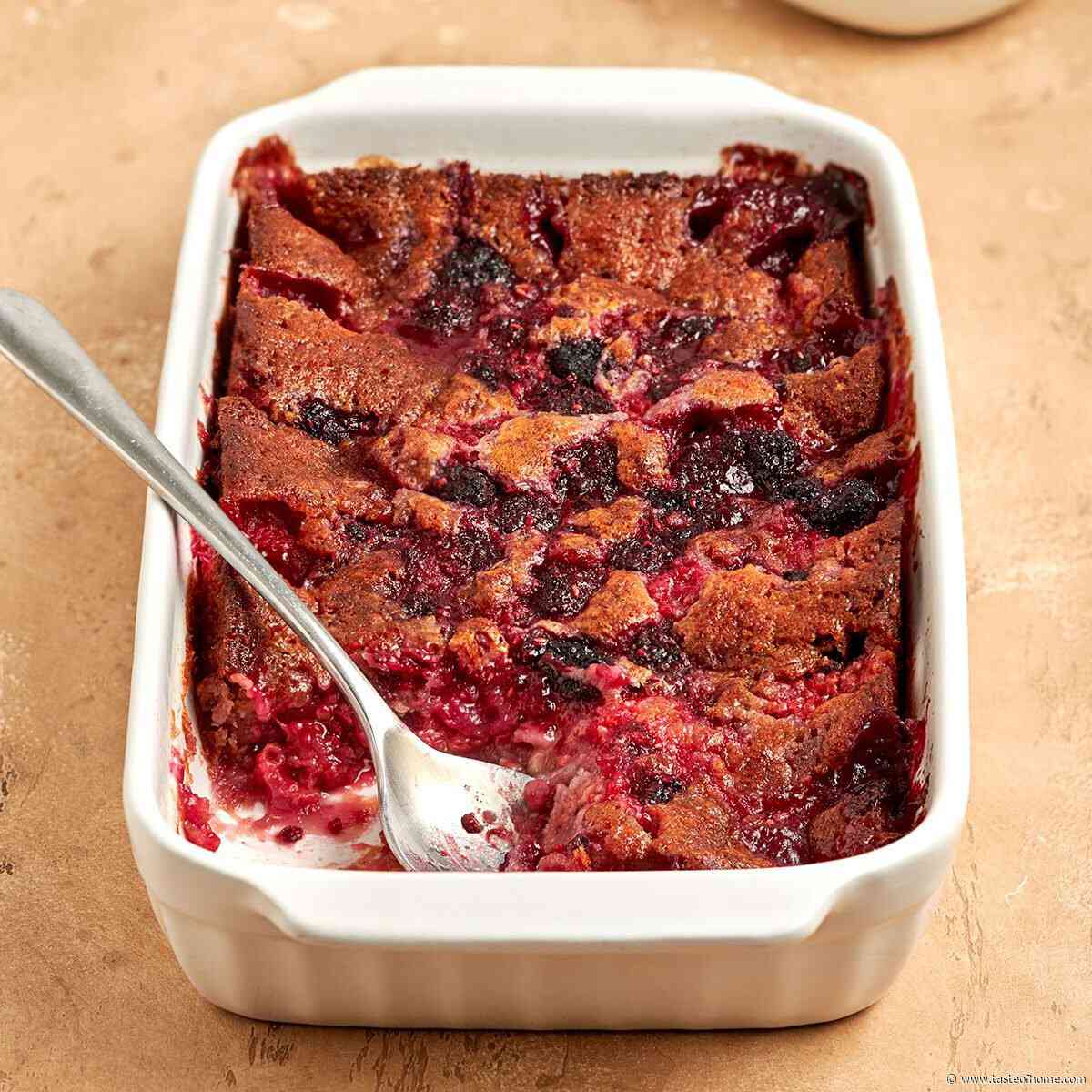 Raspberry Cobbler