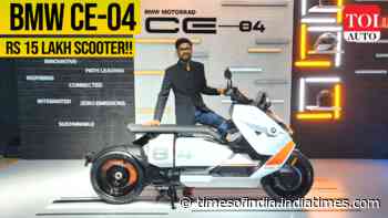BMW CE 04: Rs 15 lakh EV scooter and what it's got