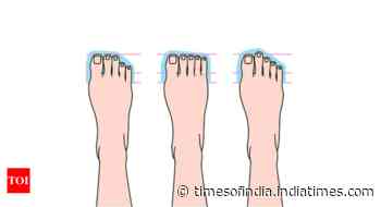 What foot shapes say about one's personality