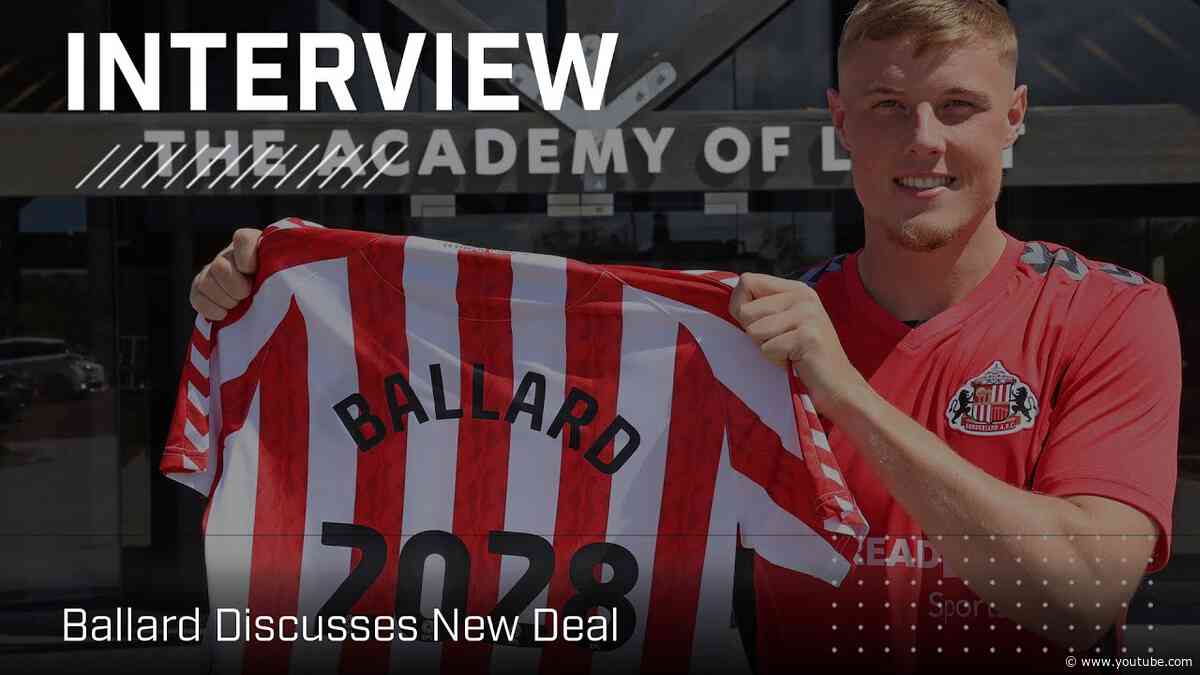 "I like the area, I like the people." | Ballard Signs Deal 'Til 2028 | Interview