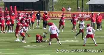Kansas City Chiefs players turn on each other as Travis Kelce fumes and Rees-Zammit watches