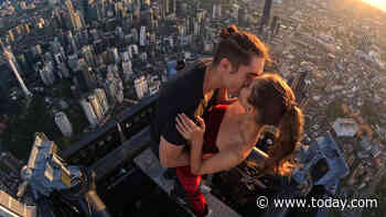 Meet the fearless couple who climbs the world's tallest buildings – for fun