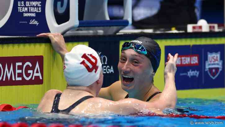 U.S. Olympic swimmer goes for gold with Buffalo in her heart