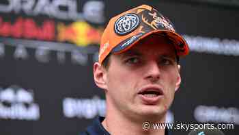 'I say what I want' - Verstappen dismisses radio rant backlash