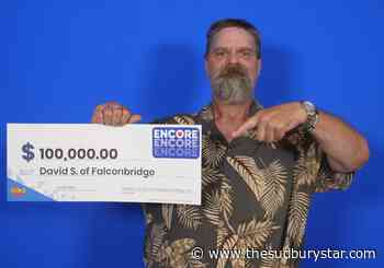 Falconbridge man wins $100,000 playing Lotto Max's Encore