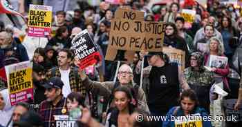 Manchester protest after video emerges of man 'kicked' by police