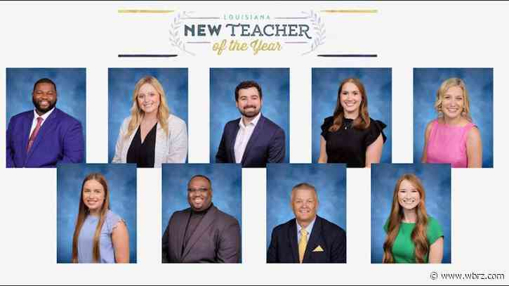 Iberville, Ascension parishes and Zachary School District teachers finalists for New Teacher of the Year