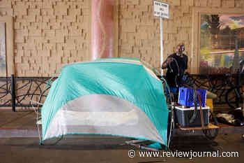 California homeless camp crackdown not spreading to Las Vegas Valley