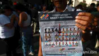 Venezuela's presidential candidates conclude their campaigns ahead of Sunday's election