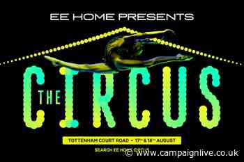EE brings immersive circus performance to London