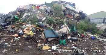 Man billed over £5k for flouting court order to clear mound of junk from illegal Teesside site