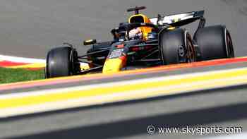 Verstappen tops first practice but Belgian GP grid penalty confirmed