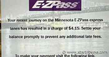 'It's a scam': Texts coming from E-ZPass claiming debt are fake