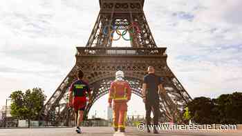 Paris firefighters display Olympic Games readiness